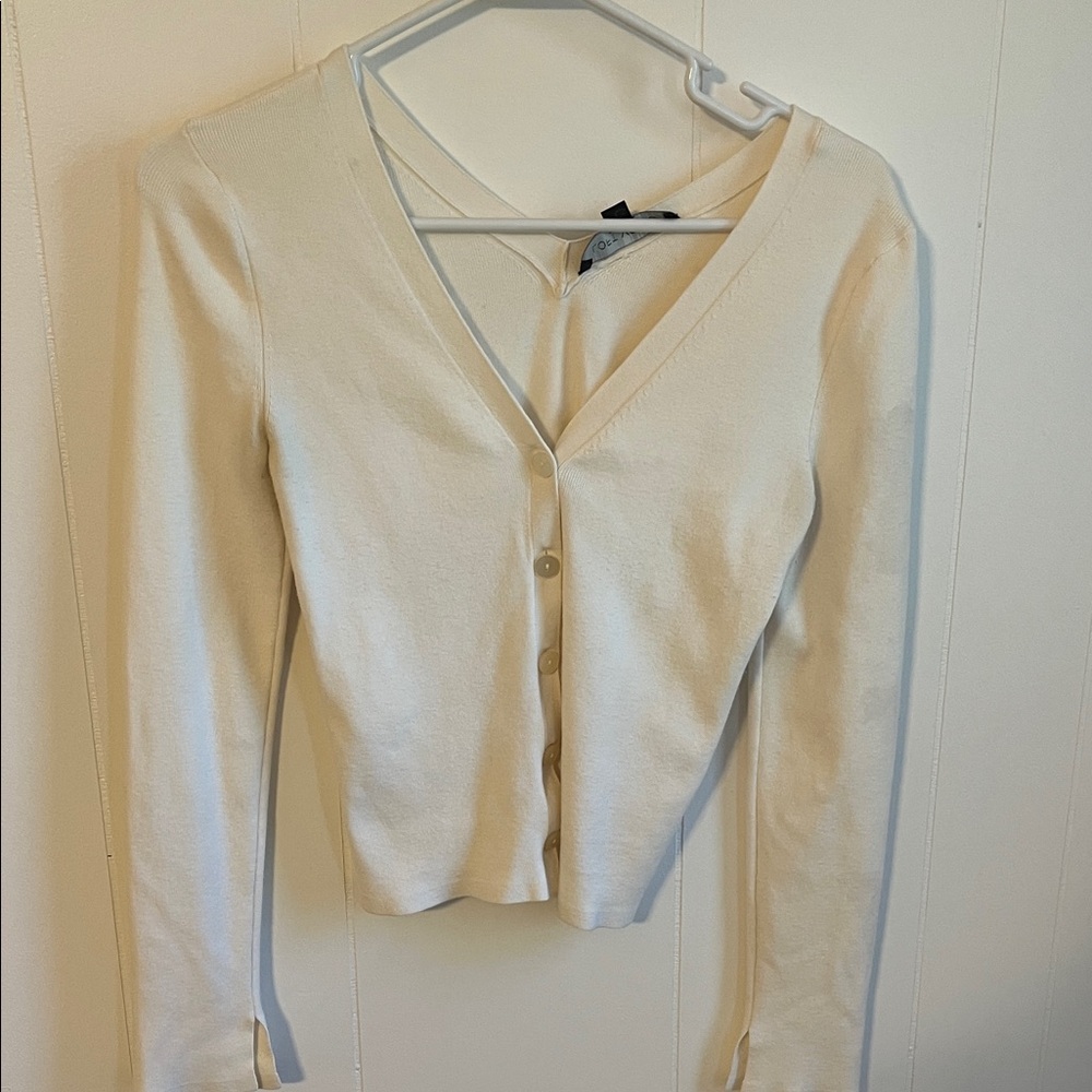 LOFT Versa Off-White Knit Sweater